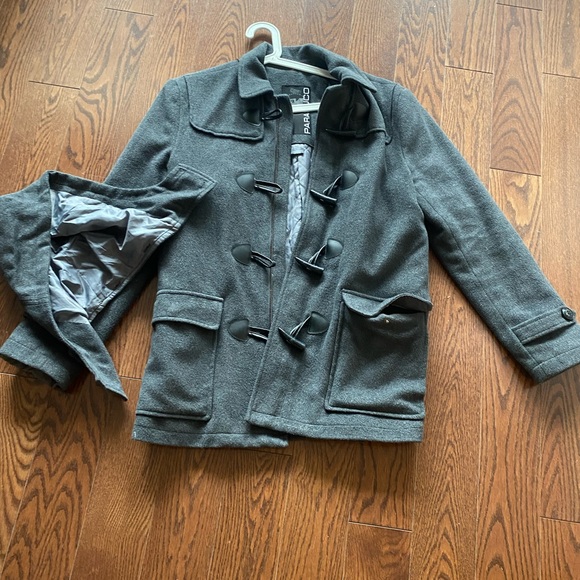 Parasuco pea coat with renovable hood - Picture 2 of 2